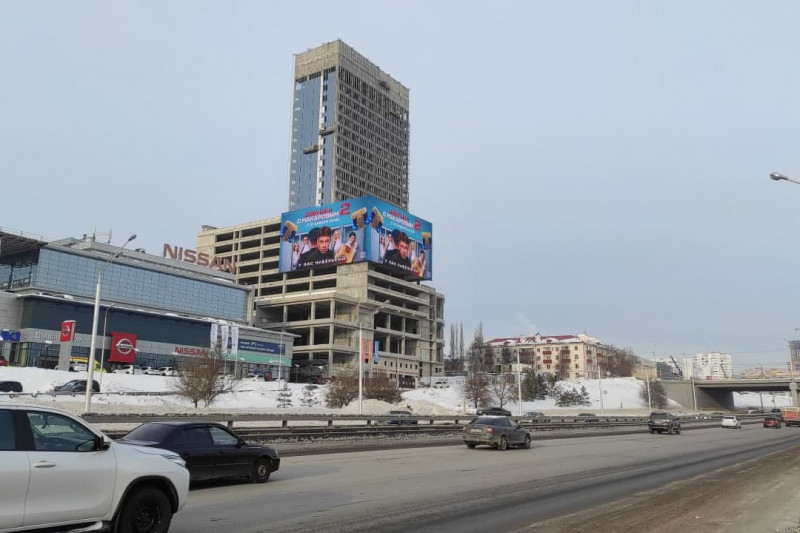 Самый большой медиафасад в Уфе получил оценку!